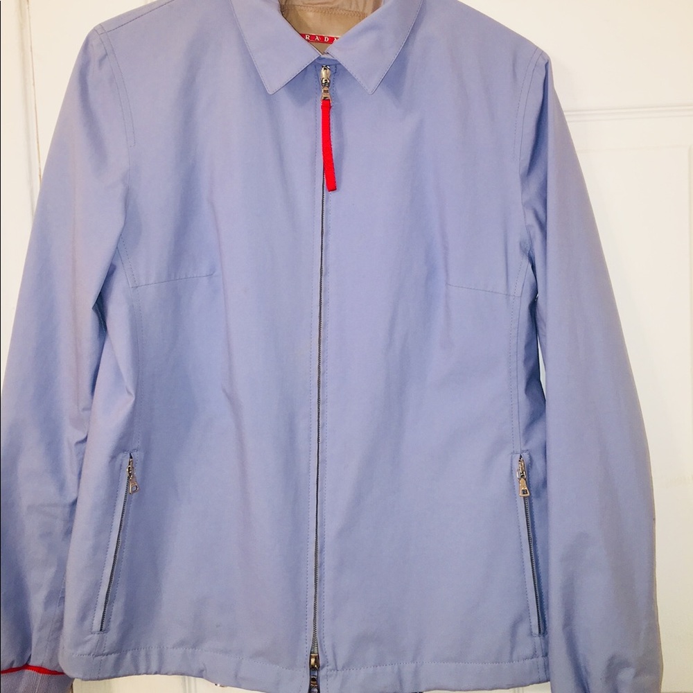 Authentic Prada lightweight Gortex rain jacket